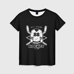 Женская футболка Hockey Team