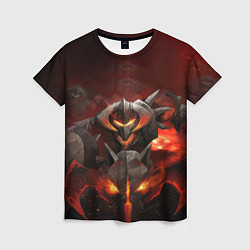 Женская футболка Chaos Knight: Fire