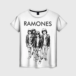 Женская футболка Ramones Party