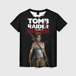 Футболка женская TOMB RAIDER, цвет: 3D-принт