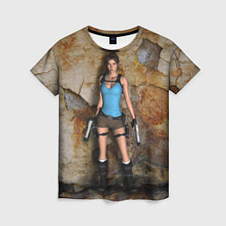 Женская футболка TOMB RAIDER