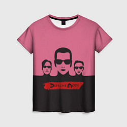 Женская футболка Группа Depeche Mode