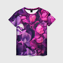 Женская футболка Тюльпановый сад
