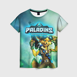 Женская футболка Paladins