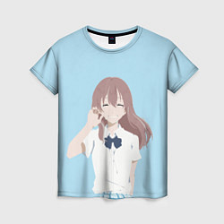 Женская футболка Форма голоса Koe no katachi 2