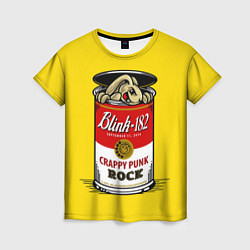 Женская футболка Blink-182: Crappy punk rock