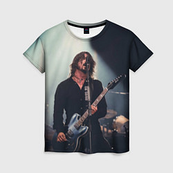Женская футболка Dave Grohl: Rock Star