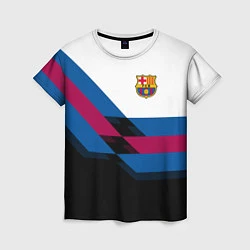Женская футболка Barcelona FC: Black style