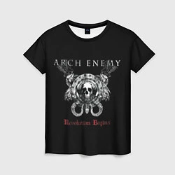 Женская футболка Arch Enemy: Revolution Begins