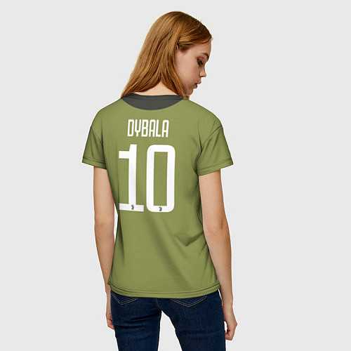 Женская футболка Juventus FC: Dybala Bonus 17/18 / 3D-принт – фото 4