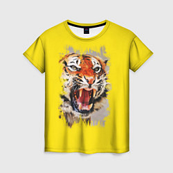 Женская футболка Tiger Art