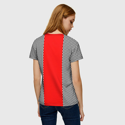 Женская футболка Twin Peaks Mark / 3D-принт – фото 4