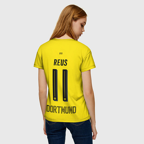 Женская футболка BVB FC: Rois Home 17/18 / 3D-принт – фото 4