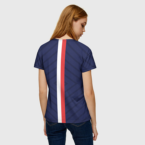 Женская футболка FC PSG: Paris / 3D-принт – фото 4