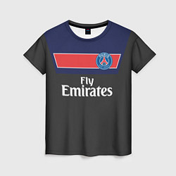 Женская футболка FC PSG: Fly Emirates