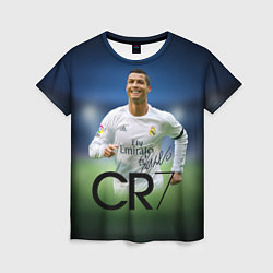 Женская футболка CR7