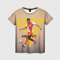 Женская футболка Kylian Mbappe