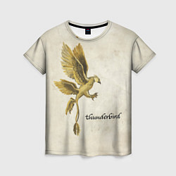 Женская футболка Thunderbird