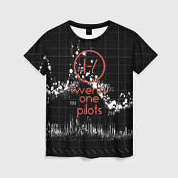 Женская футболка Twenty one pilots