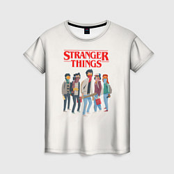 Женская футболка Stranger Things Friends