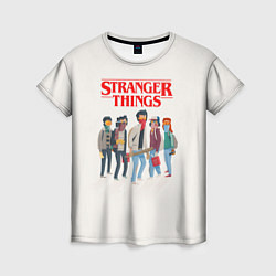 Футболка женская Stranger Things Friends, цвет: 3D-принт