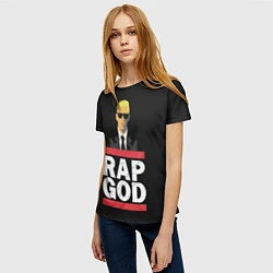 Футболка женская Rap God Eminem, цвет: 3D-принт — фото 2