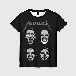 Футболка женская Metallica Vampires, цвет: 3D-принт