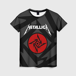 Женская футболка Metallica Star
