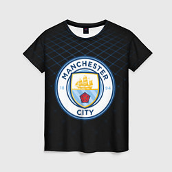 Женская футболка FC Manchester City: Blue Lines