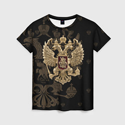 Женская футболка Золотой Герб России