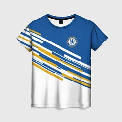 Женская футболка FC Chelsea: Colour Line