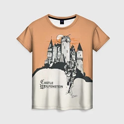 Женская футболка Castle Wolfenstein