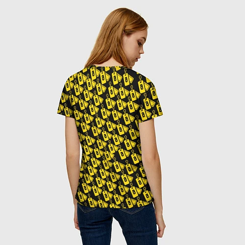 Женская футболка Rainbow Six: Champion Yellow / 3D-принт – фото 4