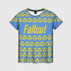 Женская футболка Fallout: Danger Radiation