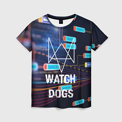 Женская футболка Watch Dogs