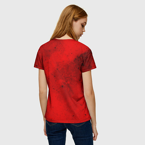 Женская футболка DOOM: Marsian Blood / 3D-принт – фото 4