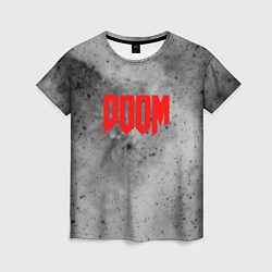 Женская футболка DOOM: Space Gray