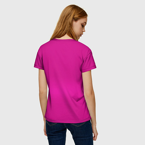Женская футболка Lil Peep: Pink Light / 3D-принт – фото 4