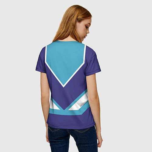 Женская футболка Очень сладкая Девочка / 3D-принт – фото 4