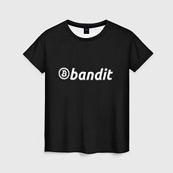 Женская футболка Bitcoin Bandit