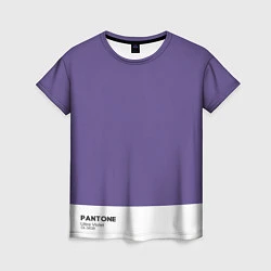 Женская футболка Pantone: Ultra Violet