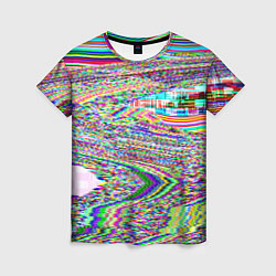 Женская футболка Optical Glitch