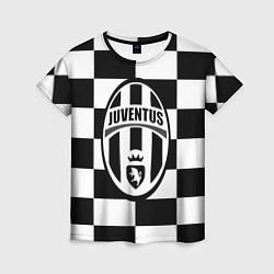Женская футболка FC Juventus: W&B Grid