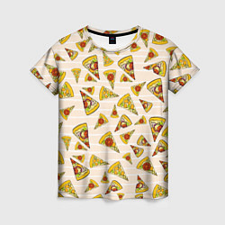 Женская футболка Pizza Love