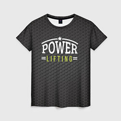 Женская футболка Power Lifting