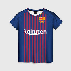 Женская футболка FC Barcelona: Home 18/19