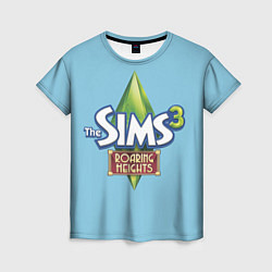 Футболка женская The Sims 3: Roaring Heights, цвет: 3D-принт