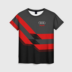 Футболка женская Audi G&R, цвет: 3D-принт