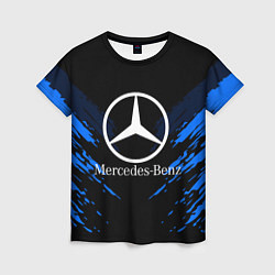 Женская футболка Mercedes-Benz: Blue Anger