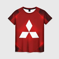 Женская футболка Mitsubishi: Red Light